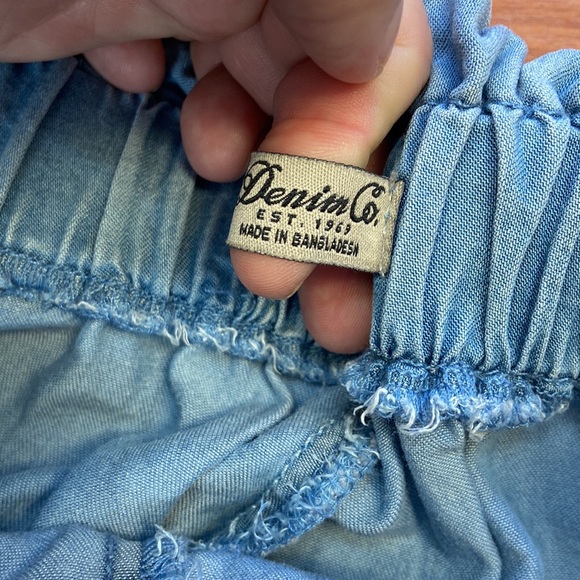 Denim&Co Light Blue Wide Leg Pants - Picture 7 of 10